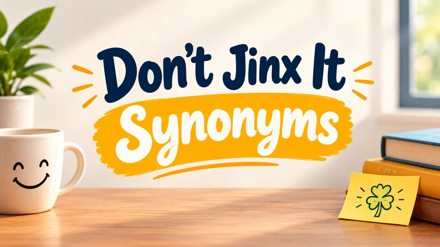 Other Terms for Don’t Jinx It Meaning, Synonyms, Alternatives & Examples