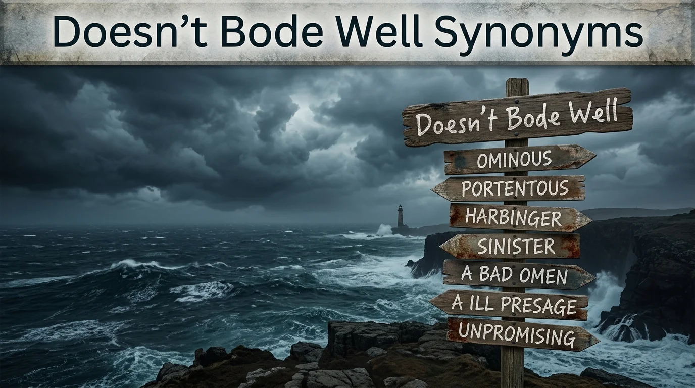 other-terms-for-doesnt-bode-well-meaning-synonyms